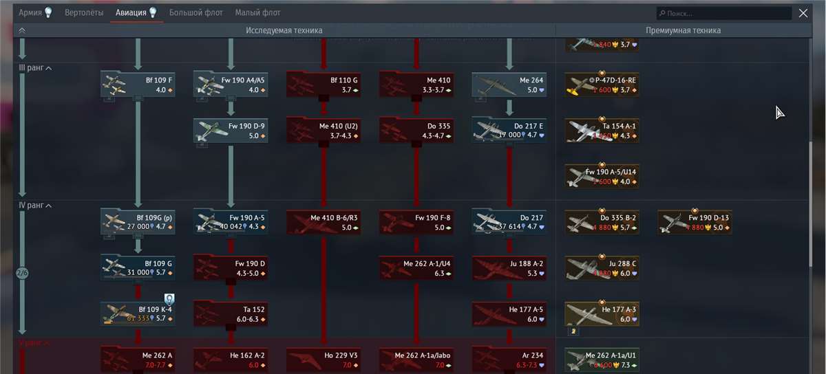 продажа аккаунта к игре War Thunder